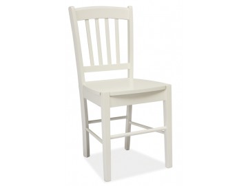 Jídelní dřevěná židle CD-57 bílá
