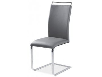 Jídelní čalouněná židle H-334 šedá