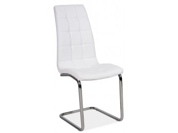 Jídelní čalouněná židle H-103 bílá