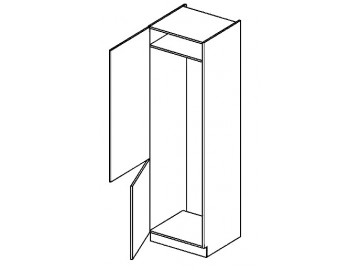 DL60L skříňka na vestavnou lednici NORA hruška