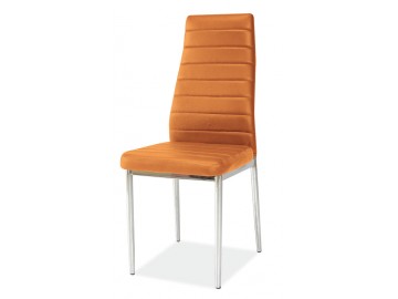 Jídelní čalouněná židle H-261 oranžová