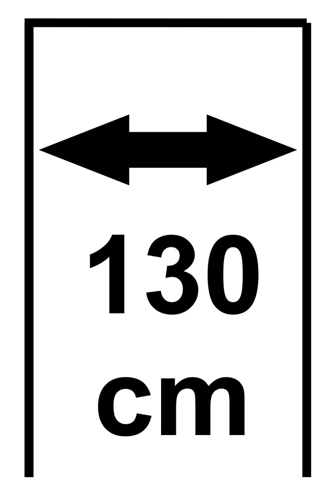 Šířka 130 cm