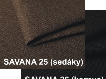 Sedací souprava Lada hnědá