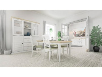 Toaletní stolek Provence 357 bílý