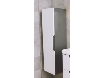 Závěsná koupelnová skříňka Provo C35 grafit/bílý lesk