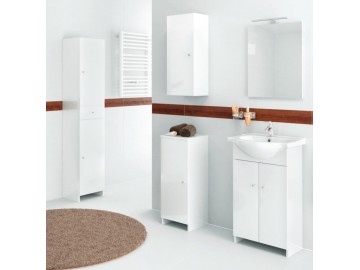 Závěsná koupelnová skříňka Trend A30 bílá
