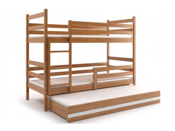 Patrová postel s přistýlkou Norbert bílá
