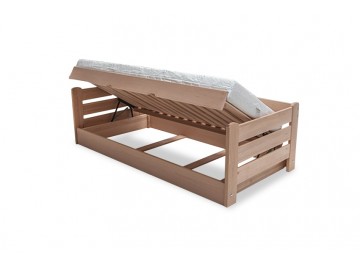 Dřevěná postel Dreamer 120x200 buk