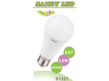 SANDRIA LED žárovka E27 S1321 SANDY LED E27 A60 12W SMD 4000K