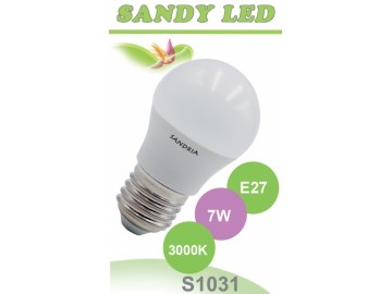 SANDRIA LED žárovka E27 S1031 SANDY LED E27 B45 7W SMD 3000K