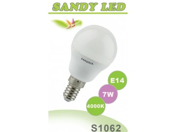 SANDRIA LED žárovka E14 S1062 SANDY LED E14 B45 7W SMD 4000K