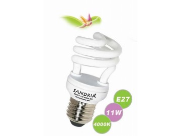 SANDRIA Úsporná žárovka SANDY 11W 4000K Úsporná žárovka E27