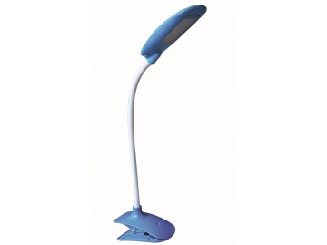 SANDRIA LED Lampa s klipem stmívatelná L1796 SANDY LED modrá 7W,  4000K