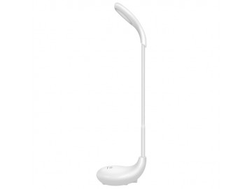 Ecolite  LHZQ8-BI LED stolní lampa AKU,  5W, 440lm, 2700-5500K, bílá