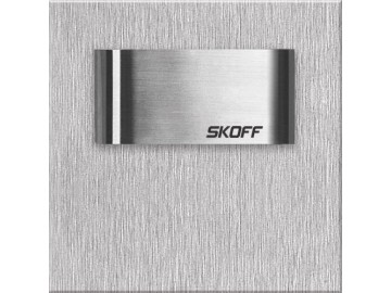 SKOFF LED nástěnné svítidlo MS-TMI-K-W-1 TANGO MINI SHORT nerez(K) studená(W