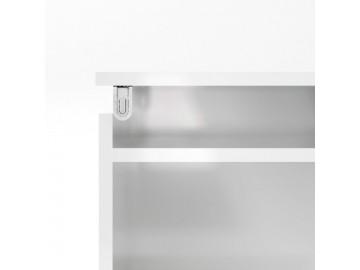 Čelo postele Simplicity 143 šíře 140 cm bílý lesk