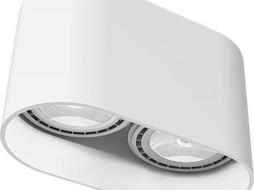 Nowodvorski Stropní bodové světlo 9241 OVAL bílá Nowodvorski Stropní bodové světlo 9241 OVAL bílá