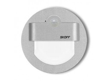 SKOFF LED nástěnné svítidlo s čidlem MJ-RUE-G-W Rueda hliník(G) studená(W,65