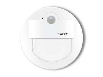 SKOFF LED nástěnné svítidlo s čidlem MM-RUE-C-W Rueda bílá(C) studená(W,6500