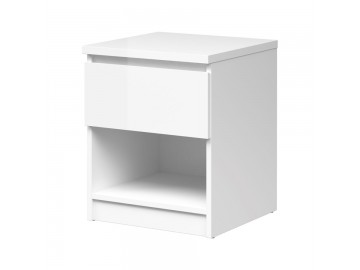 Noční stolek Simplicity 238 bílý lesk