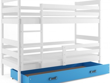 Patrová postel Norbert bílá/modrá