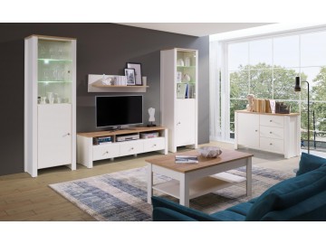 Postel Bacardi R18 160x200 dub zlatý/crem
