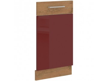 Panel na myčku Vega ZM 713x446 dub lancelot/bordo lesk