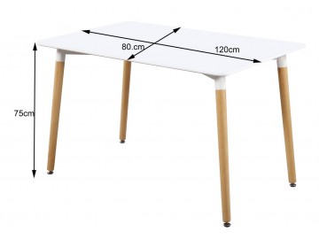 Jídelní stůl MODENA II 120x80 cm