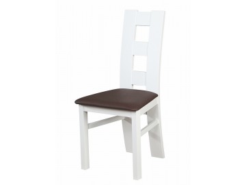 Čalouněná židle K-2 bílá/Victoria 36