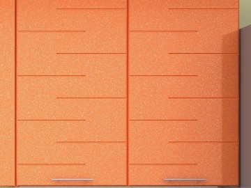 Kuchyně TECHNO 220 oranžová metalic