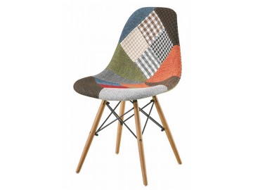 Jídelní židle PATTY buk/patchwork