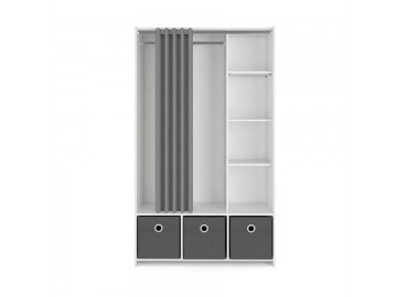 Skříň Harmony 120 bílá/grey
