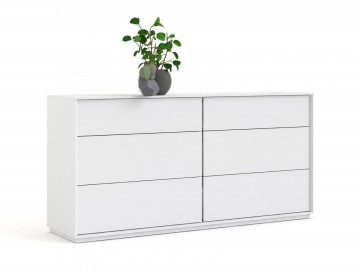 Komoda Secret 6S 442 bílá