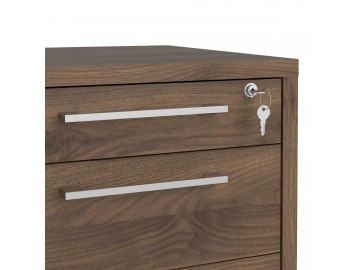 Kontejner na kolečkách Office 418 ořech