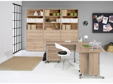 Držák na počítač Office 102 silver grey