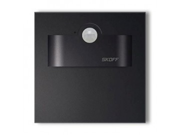 SKOFF LED nástěnné svítidlo s čidlem MN-TAN-D-H TANGO SHORT černá(D) teplá(W