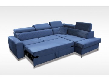 Sedací souprava Silk L světle šedá