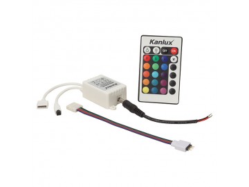 Kanlux 18960 CONTROLLER LED RGB-IR20 - řídící jednotka LED pásku Kanlux 18960 CONTROLLER LED RGB-IR20 - řídící jednotka LED pásku