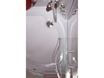 Olsen Spa GRANADA sprchový kout 90x90 cm chromovaný rám matné sklo akrylátová vanička