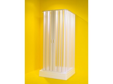 Olsen Spa SATURNO sprchový kout 100x100x100 cm bílý rám polystyrol