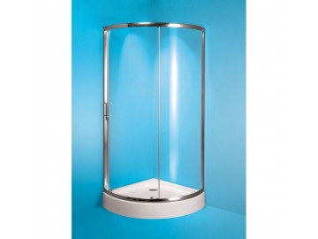Olsen Spa LORCA sprchový kout 90x90 cm chromovaný rám sklo frost akrylátová vanička