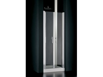 Hopa EVO sprchové dveře 80-84 cm chromovaný rám čiré sklo