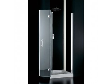 Hopa SPACEDUE sprchové dveře 77-80 cm chromovaný rám čiré sklo levé