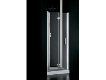 Hopa SPACEDUE sprchové dveře 84-87 cm chromovaný rám čiré sklo levé