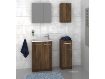 Olsen Spa Focus skříňka pod umyvadlo 80 cm ořech dijon