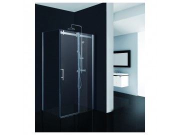 Hopa BELVER sprchové dveře 140 cm chromovaný rám čiré sklo