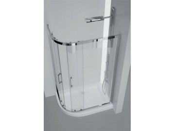 Hopa GIANO sprchový kout 80x120 cm chromovaný rám čiré sklo