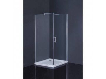 Hopa Olsen Spa OSUNA sprchový kout 90x90 cm chromovaný rám čiré sklo akrylátová vanička AQUARIUS - výprodej