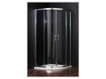 Arttec BRILIANT 80 clear NEW sprchový kout 80x80 cm chromovaný rám čiré sklo vanička z litého mramoru