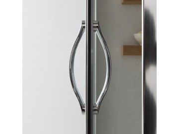 Valentina GIADA sprchový kout 70x120 cm chrom rám čiré sklo